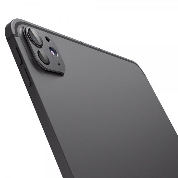 Spigen iPad Pro 11 (M4/M5)/iPad Pro 13 (M4/M5) Kameraskydd Glas.tR EZ Fit Optik Metal Space Black