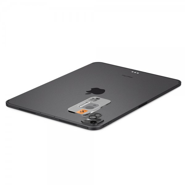 Spigen iPad Pro 11 (M4/M5)/iPad Pro 13 (M4/M5) Kameraskydd Glas.tR EZ Fit Optik Metal Space Black