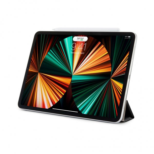 Pipetto iPad Pro 12.9 (gen 4/5/6) Fodral Origami No4 folio Svart