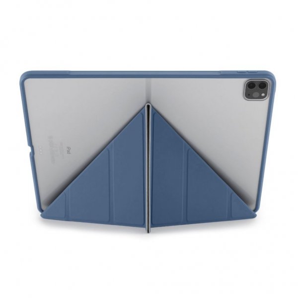 Pipetto iPad Pro 12.9 (gen 4/5/6) Fodral Origami No1 Blå
