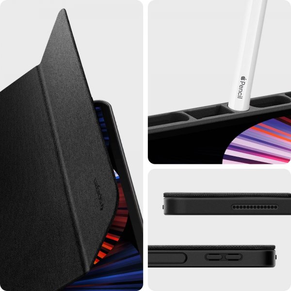 Spigen iPad Pro 12.9 (gen 4/5/6) Fodral Urban Fit Svart