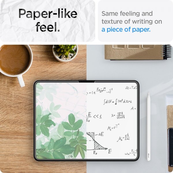Spigen iPad Pro 13 (M4/M5) Skärmskydd Paper Touch EZ Fit