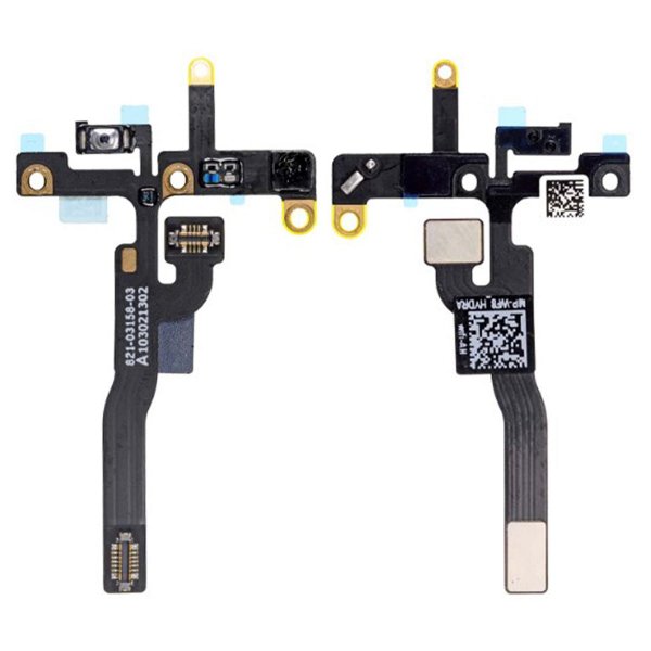 iPad 12.9 6e Gen/Pad Pro 11 3e/4e Gen Strömknapp Flexkabel