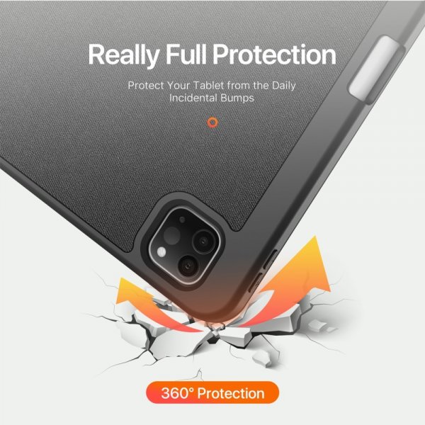 Dux Ducis iPad Pro 13 (M4/M5) Fodral DOMO Series Svart