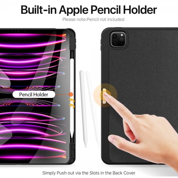 Dux Ducis iPad Pro 13 (M4/M5) Fodral DOMO Series Svart