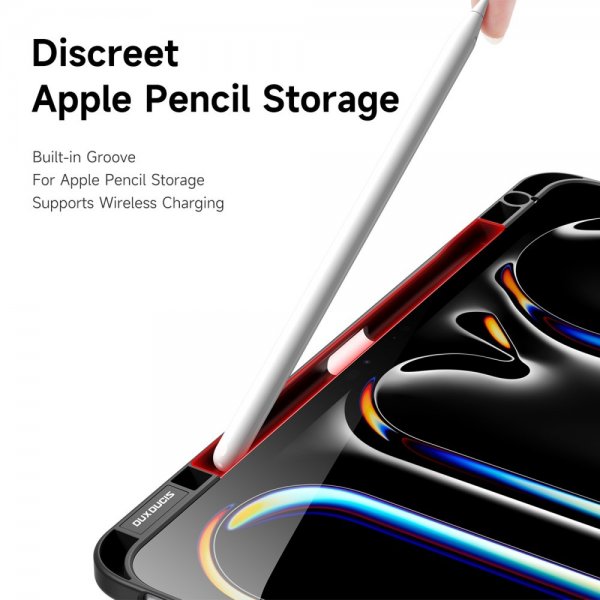 Dux Ducis iPad Pro 13 (M4/M5) Fodral Magi Series Svart