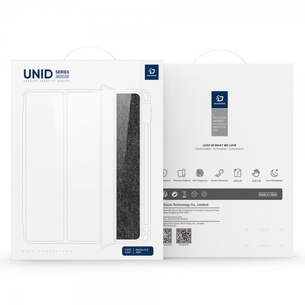 Dux Ducis iPad Pro 13 (M4/M5) Fodral UNID Series Svart