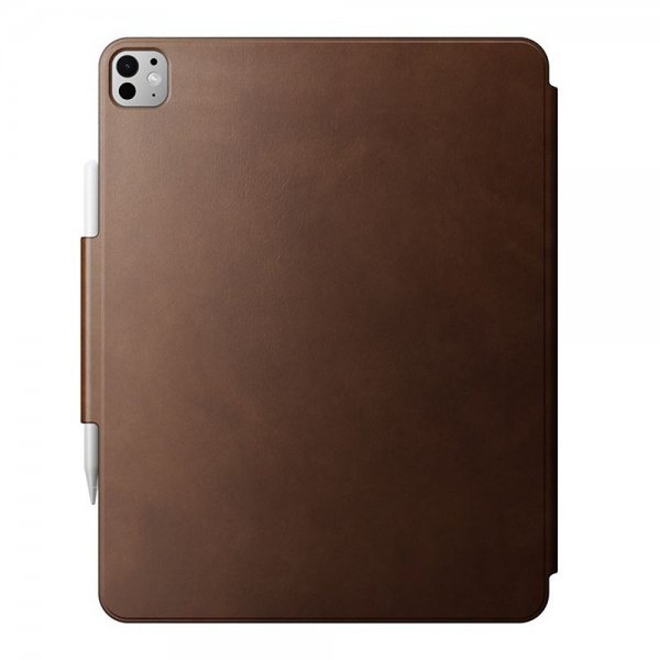 Nomad iPad Pro 13 (M4/M5) Fodral Leather Folio Brun