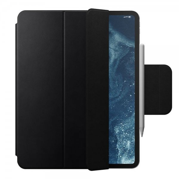 Nomad iPad Pro 13 (M4/M5) Fodral Leather Folio Svart