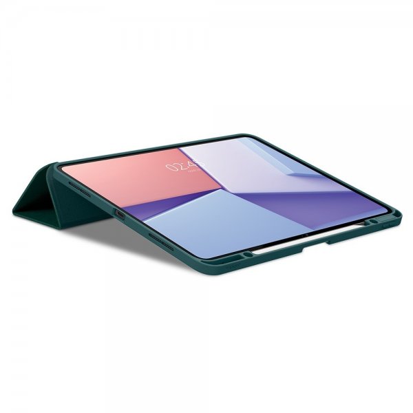 Spigen iPad Pro 13 (M4/M5) Fodral Urban Fit Midnight Green