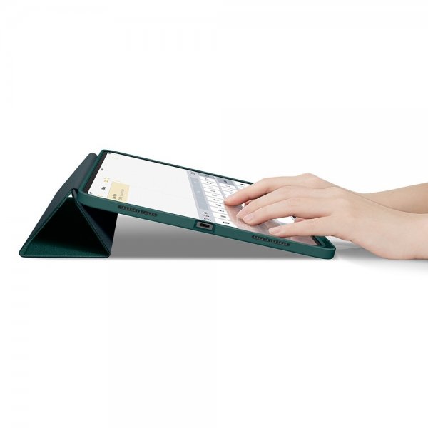Spigen iPad Pro 13 (M4/M5) Fodral Urban Fit Midnight Green