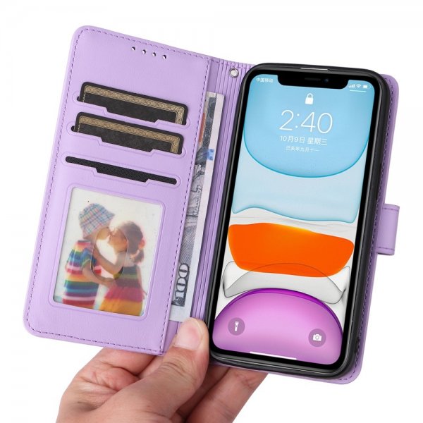 Betopnice iPhone 11 Fodral med Löstagbart Skal 005 Lila