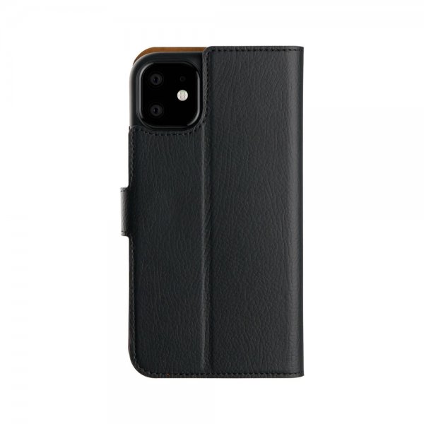 Xqisit iPhone 11 Fodral Slim Wallet Selection Svart