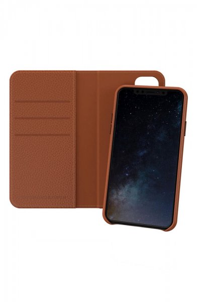 Richmond & Finch iPhone 11 Fodral Wallet Löstagbart skal Brun