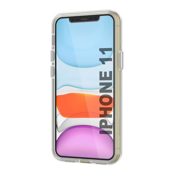 Rvelon iPhone 11 Skal Korthållare Transparent