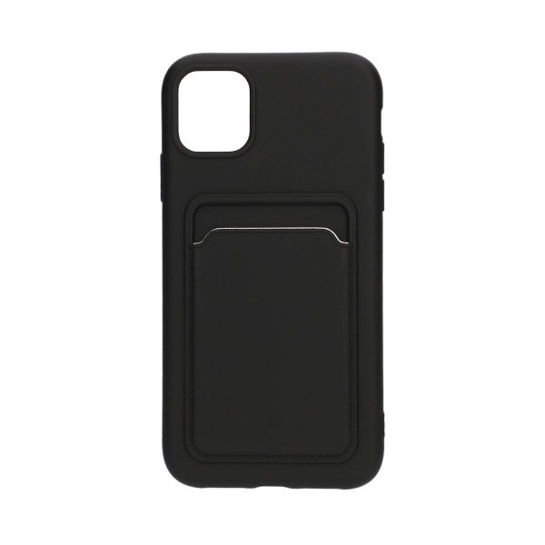 iPhone 11 Skal Korthållare Svart