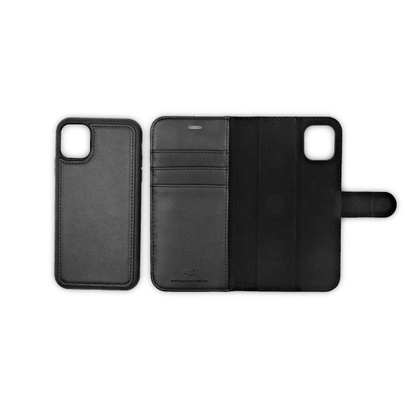 iPhone 11 Pro Max Fodral Magnetiskt Avtagbart Skal Svart