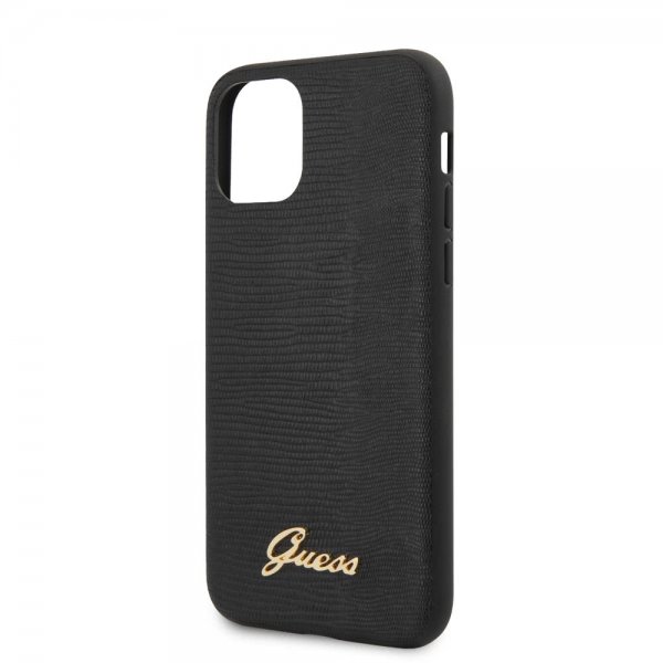 Guess iPhone 11 Pro Max Skal Lizard Svart