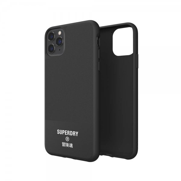 Superdry iPhone 11 Pro Max Skal Moulded Case Canvas Svart