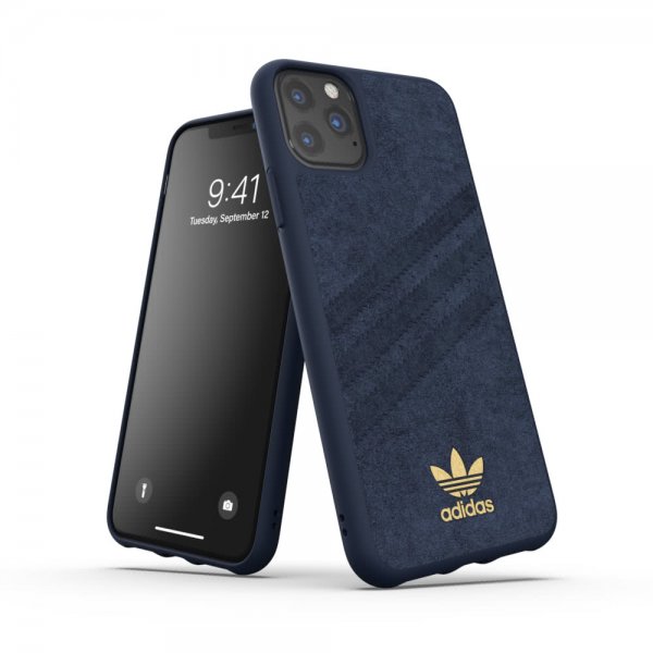 Adidas iPhone 11 Pro Max Skal OR Moulded Case Ultrasuede FW19 Collegiate Royal
