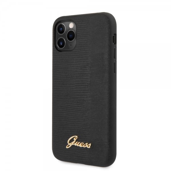 Guess iPhone 11 Pro Skal Lizard Svart
