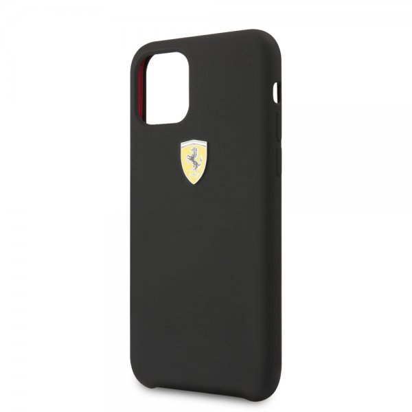 Ferrari iPhone 11 Pro Skal med Logo Svart