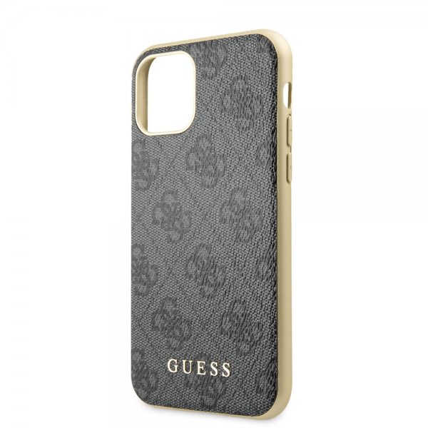 Guess iPhone 11 Pro Skal Monogram Grå