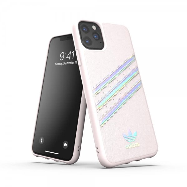 Adidas iPhone 11 Pro Max Skal OR Moulded Case PU FW19 Orchid Tint Holographic