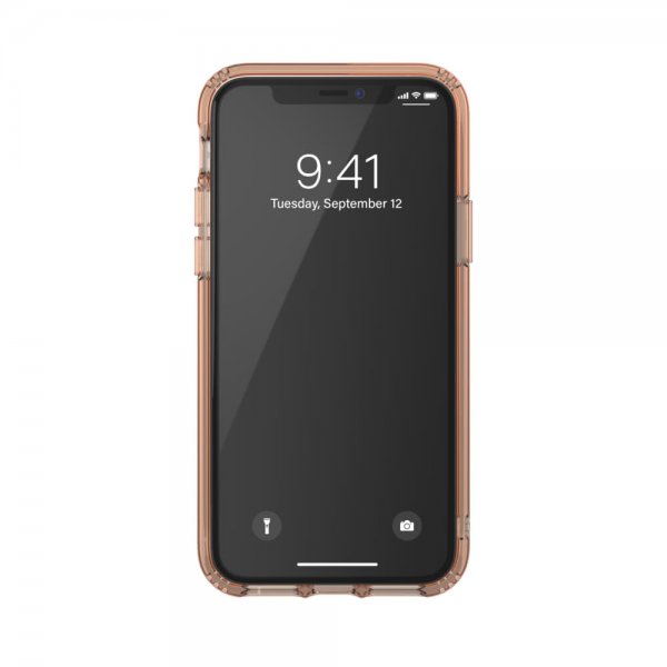 Adidas iPhone 11 Pro Skal OR Protective Clear Case FW19 Klar Rose Gold