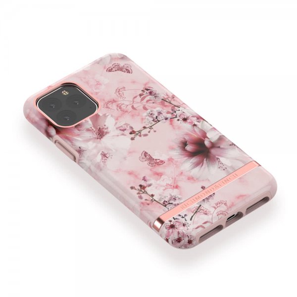 Richmond & Finch iPhone 11 Pro Skal Pink Marble Floral