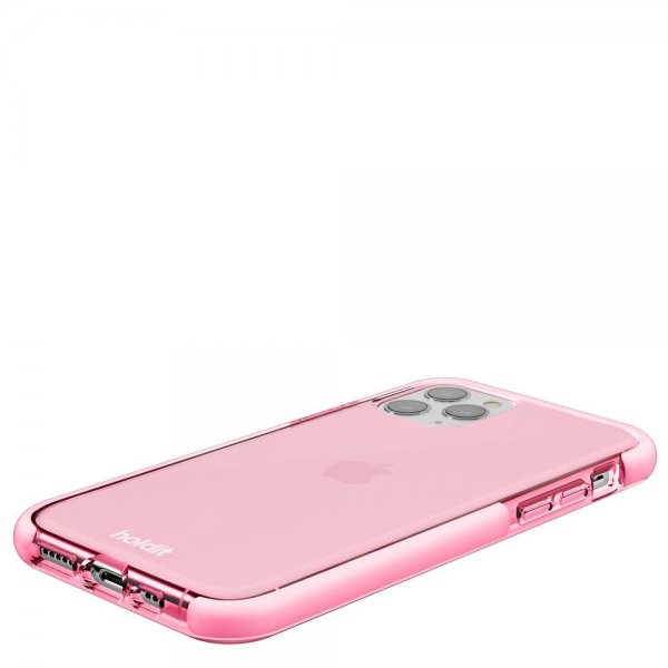 holdit iPhone 11 Pro Skal Seethru Bright Pink