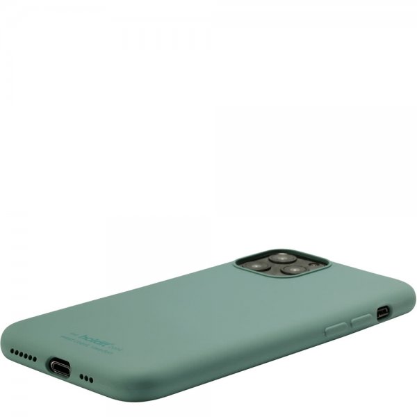 holdit iPhone 11 Pro Skal Silikon Moss Green