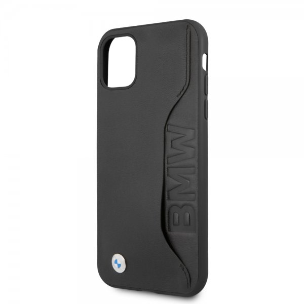 BMW iPhone 11 Skal Card Slot Svart
