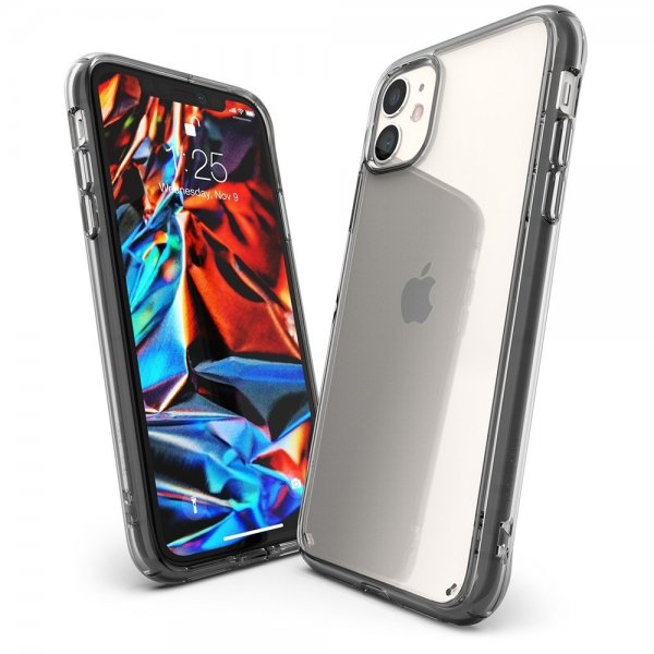 Ringke iPhone 11 Skal Fusion Smoke Black
