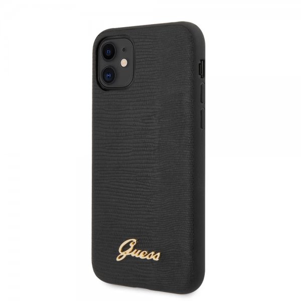 Guess iPhone 11 Skal Lizard Svart