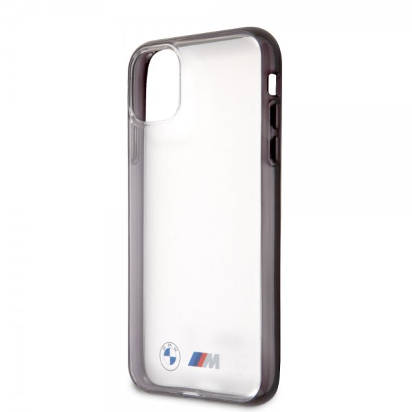 BMW iPhone 11 Skal Metallic Svart Transparent