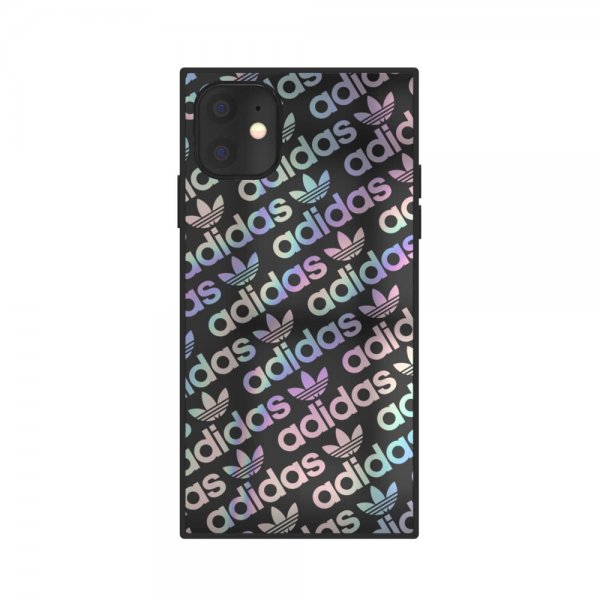 Adidas iPhone 11 Skal OR Square Case FW19 Svart Holographic