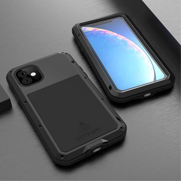 Love Mei iPhone 11 Skal Powerful Case Svart