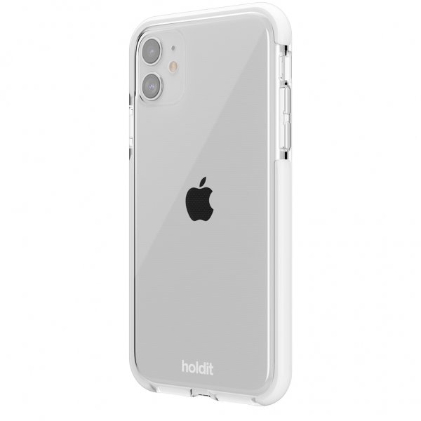 holdit iPhone 11 Skal Seethru Vit