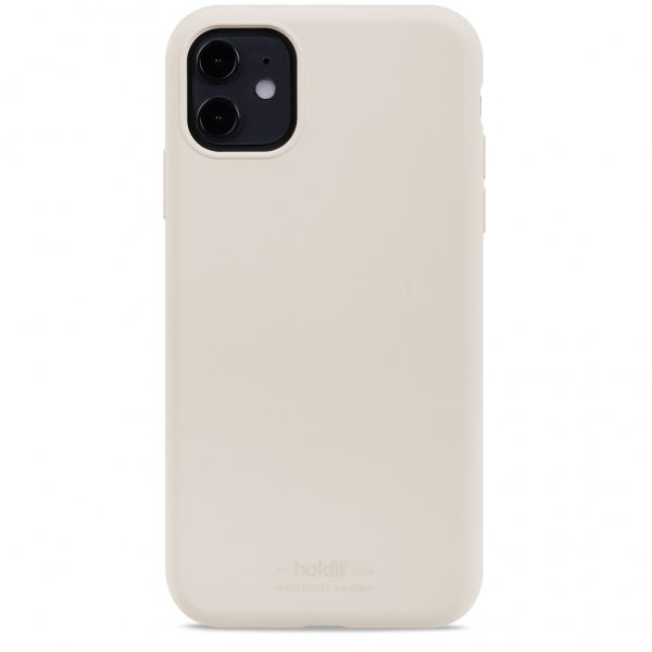 holdit iPhone 11 Skal Silikon Light Beige