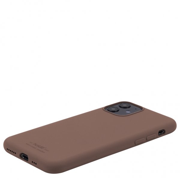 holdit iPhone 11 Skal Silikon Dark Brown