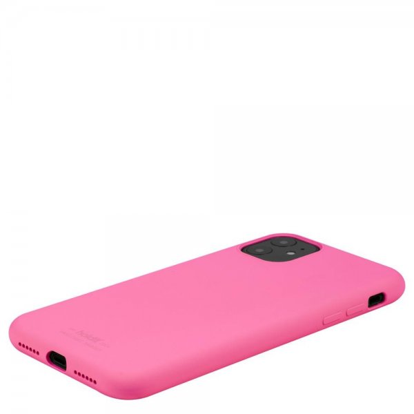 holdit iPhone 11 Skal Silikon Bright Pink