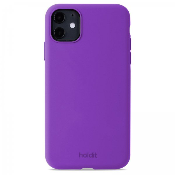 holdit iPhone 11 Skal Silikon Bright Purple