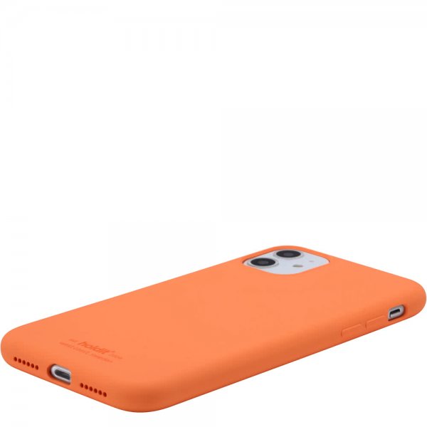 holdit iPhone 11 Skal Silikon Orange