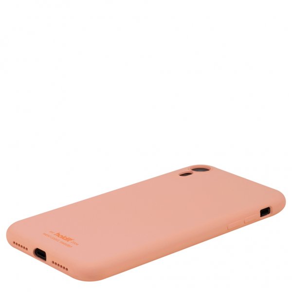 holdit iPhone Xr Skal Silikon Pink Peach