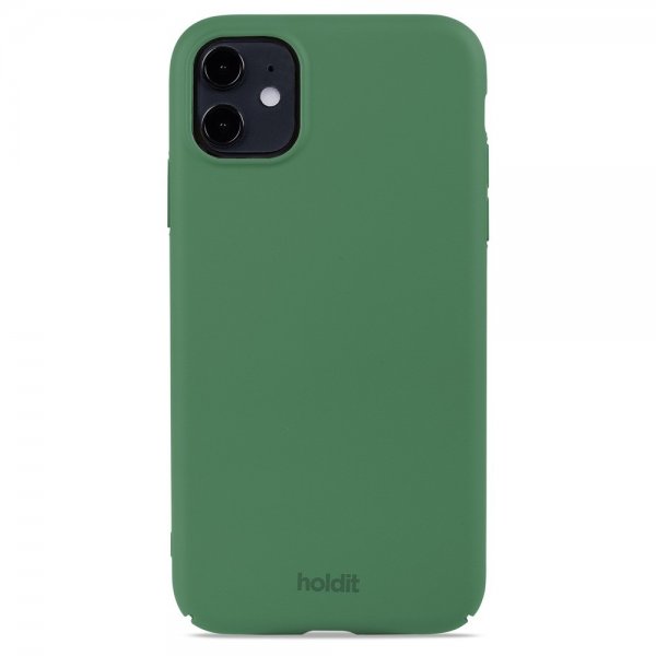 holdit iPhone 11 Skal Slim Case Forest Green
