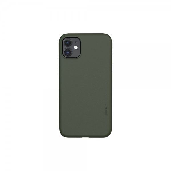 Nudient iPhone 11 Skal Thin Case V3 Pine Green