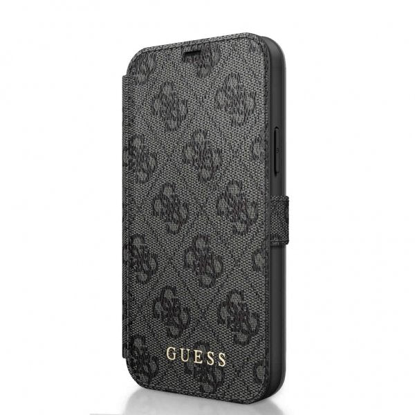 Guess iPhone 12 Mini Fodral Monogram Grå