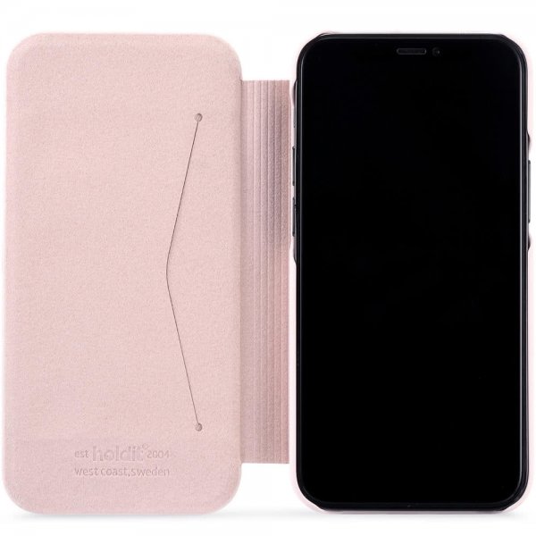 holdit iPhone 12 Mini Fodral SlimFlip Wallet Blush Pink