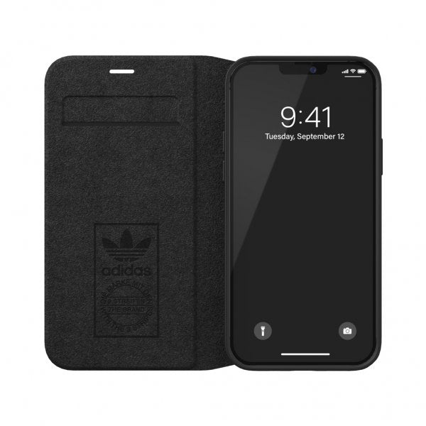 Adidas iPhone 12/iPhone 12 Pro Fodral Booklet Case Svart